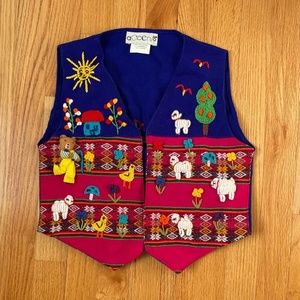 Peruvian Children’s Embroidery Vest